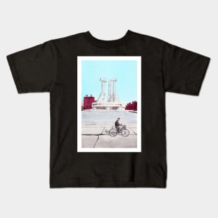 Pyongyang, North Korea Kids T-Shirt